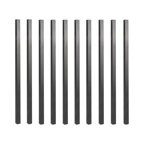 26" Square Black Baluster 10/Pkg