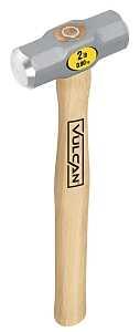 Vulcan 34509 Engineer Hammer, 2 lb Head, Forged Milled Head, Steel Head