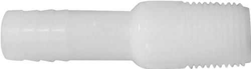 Pipe Adapter, 1/2 in, Insert, Nylon