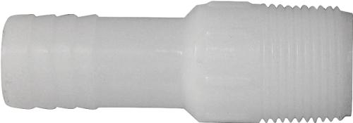 3/4" Male Pipe Adapter White
