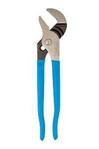 Channellock 420 Tongue and Groove Plier, 9-1/2 in OAL, 1-1/2 in Jaw Opening, Blue Handle, Cushion-Grip Handle