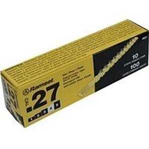 Ramset Yellow .27 Caliber 1-1/2" 100/bx