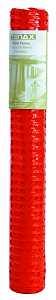 Mutual Industries 14973-50 Snow Guard Fence, 50 ft L, 1-1/2 x 2-3/4 in Mesh, Plastic, Orange