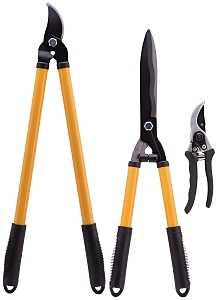 Landscapers Select GG-SET2 Pruner/Lopping Shear Set, 23 By-Pass Lopper: 1-1/4 8 By-Pass Pruner: 1/2 in Cutting Capacity