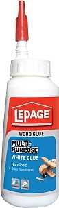LePage 442183 Multi-Purpose Glue, White, 400 mL Bottle