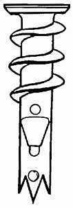 Tapcon 6400L Drywall Anchor, Nylon, 100pk