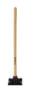 Garant 81355 Tamper, 8 in L Blade, 8 in W Blade, Steel Blade, Ashwood Handle, 42 in L Handle