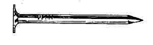 Duchesne 26810966 Roofing Nail, 4d Penny, 10 ga, 1-1/2 in L, 400/BX