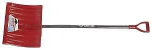 Garant 80600 Snow Shovel, 17-1/2 in W Blade, 18 in L Blade, Flat Blade, Polyethylene Blade, Hardwood Handle, 51 in OAL