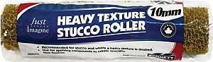 Bennett 9BHTS Stucco Loop Roller, 10 mm Thick Nap, 240 mm L, Foam Cover