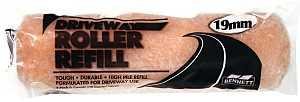 Bennett DVR-9 Roller Refill, 19 mm Thick Nap, 240 mm L, Fabric Cover