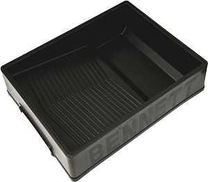 Bennett XL PLS JUMBO Paint Tray, 11 in L, 9-1/2 in W, 4 L, Plastic