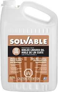 Recochem 53-404 Solvable Boiled Linseed Oil, 3.78 L