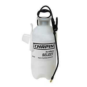 Chapin 27030 Compression Sprayer, 3 gal Tank, Poly Tank, 34 in L Hose