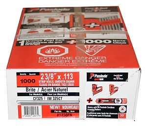 2 3/8" Paslode Fuel & Nail Combo Kit 1000pcs