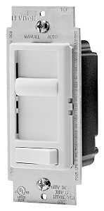 Leviton 06674-722 Slide Dimmer, 120 VAC, 150, 600 W, Dimmable CFL, LED, Incandescent Lamp, 3-Way, White