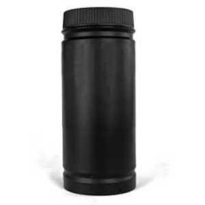 Selkirk DSP6AL-1/266086 Stove Pipe, 6 in ID x 6-1/2 in OD Dia, 12 to 18 in L, Aluminized Steel/Stainless Steel, Black