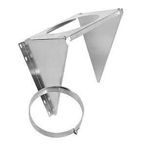 Selkirk SuperVent 2100 JM6AIWS Intermediate Wall Support, Specifications: 6 in Size, Adjustable, Stainless Steel, 1/PK