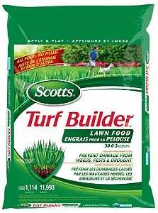 Scotts Turf Builder 02345A Lawn Food, 16.3 kg, Granular, 32-0-4 N-P-K Ratio