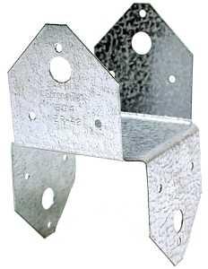 Simpson Strong-Tie BC Series BC Series4Z-R Post Cap, 4 x 4 in Post/Joist, 0.162 in Dia Nail, Steel, ZMAX