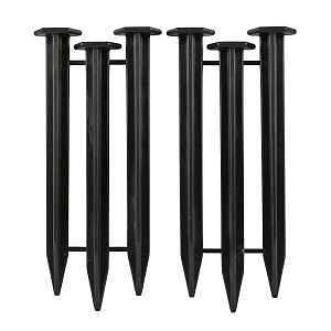 Edging Stake 8-1/4"Black 6/Pk