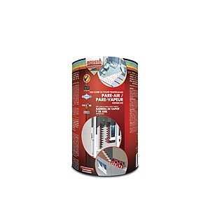 Resisto 17756 Air and Vapor Barrier Membrane Flashing, 75 ft L, 12 in W, Red