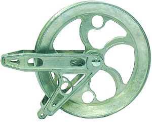 6 1/2" Metal Pulley