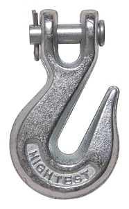 Ben-Mor 70926 Clevis Grab Hook, 5/16 in, 3900 lb Working Load, 40 Grade, Zinc