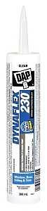DAP 74120 Door and Trim Sealant, Clear, 40 to 100 deg F, 300 mL Cartridge