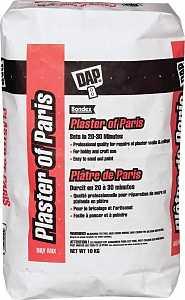 DAP 11522 Plaster of Paris, Powder, White, 10 kg Bag