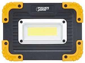 PowerZone OG002 Work Light, 1-Lamp, LED Lamp, 1500 Lumens, Black with Orange