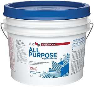 All-Purpose Drywall Compound, 20kg Pail, Off-White, Paste