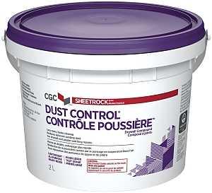 Dust Control Drywall Compound 2.1kg Pail, Paste, Off-White