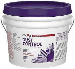 Dust Control Mud Drywall Compound 12L Pail