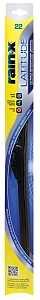 Rain-X 99822 Wiper Blade, 22 in L Blade, Rubber