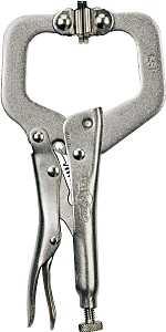 Irwin 20 C-Clamp, 1000 lb Clamping, 3-3/8 in Max Opening Size, 2-5/8 in D Throat, Steel Body