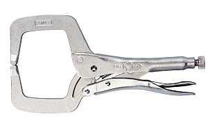 Irwin 19 C-Clamp, 4 in Max Opening Size, Steel Body