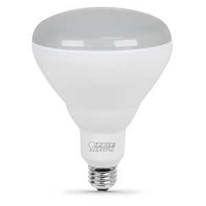 Feit Electric BR40DM/10KLED/2 LED Lamp, Flood/Spotlight, 850 Lumens, 12.5 W, BR40 Lamp, 65 W Equivalent, E26 Lamp Base
