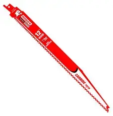 Diablo DS1206VCW3C Reciprocating Saw Blade, 12 in L, Carbide Cutting Edge