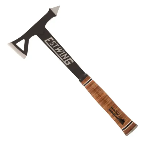 Estwing Black Tomahawk Leather Hdl