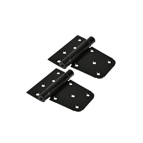 Black 5.4"X4"X0.7" Self  Closing Tee Hinges