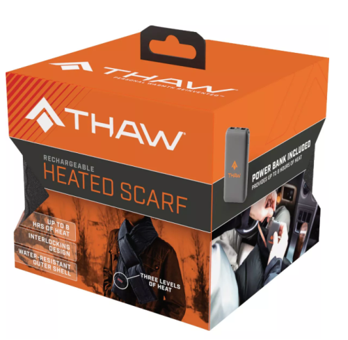 SCARF HEATED RECHARGEABLE THAW