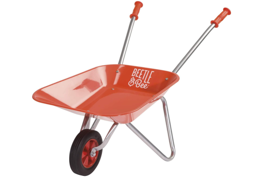 KIDS GARDEN WHEELBARROW TOYSMITH