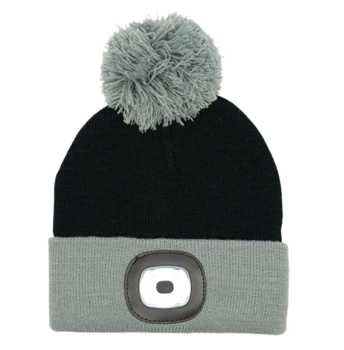 HAT RECHRGBL LED BEANIE KIDS NIGHT OWL CLASSIC BLUE/RED-2633 BLACK/GRAY-2619 PINK/PINK-2626 GREEN/BLUE-2640 NIGHTSCOPE