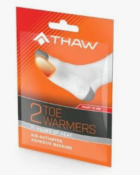 THAW TOE WARMERS 2PK ADHES/DISPO