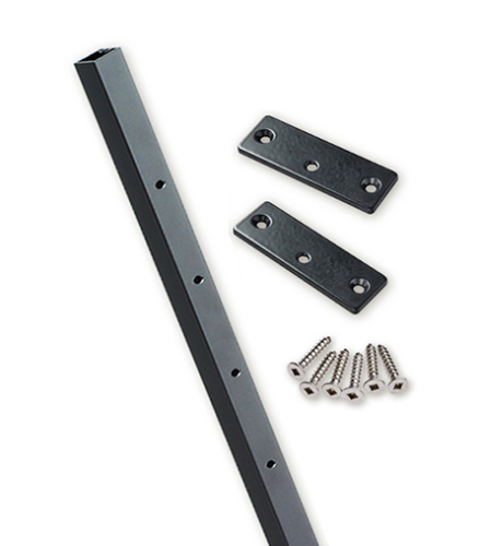 INTERMEDIATE LEVEL PICKET BLACK CABLE RAIL