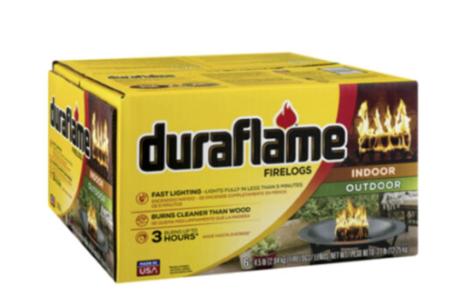 DURAFLAME FIRELOG IND/OTD 4.5 LB