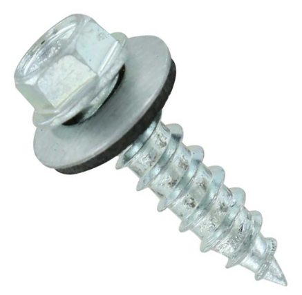 ROOFING SCREW 10 X 1 SILVER 1LB HILLMAN POWERPRO