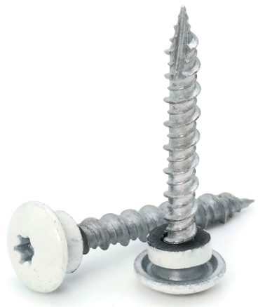 ROOFING SCREW 10 X 1 WHITE 1LB HILLMAN POWERPRO