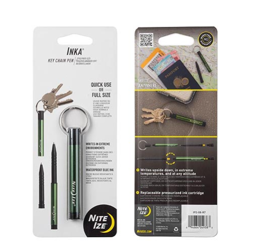 KEY CHAIN PEN OLIVE